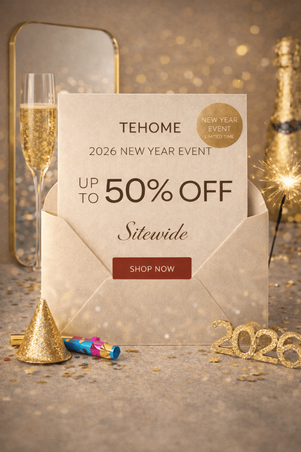 2026 New Year Sale - Bathroom Mirrors - TEHOME
