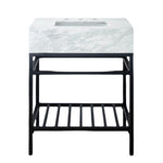 Kliti Modern Rectangle Bathroom Vanity GC-MY001 26"x18" TEHOME