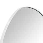 Floria Modern Irregular Large Wall Mirrors GC-0Y335 Brushed Gold 40x30" TEHOME