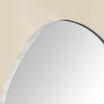 Bertlinde Modern Irregular Wall Mirrors GC-0Y102 Black 30x22" TEHOME