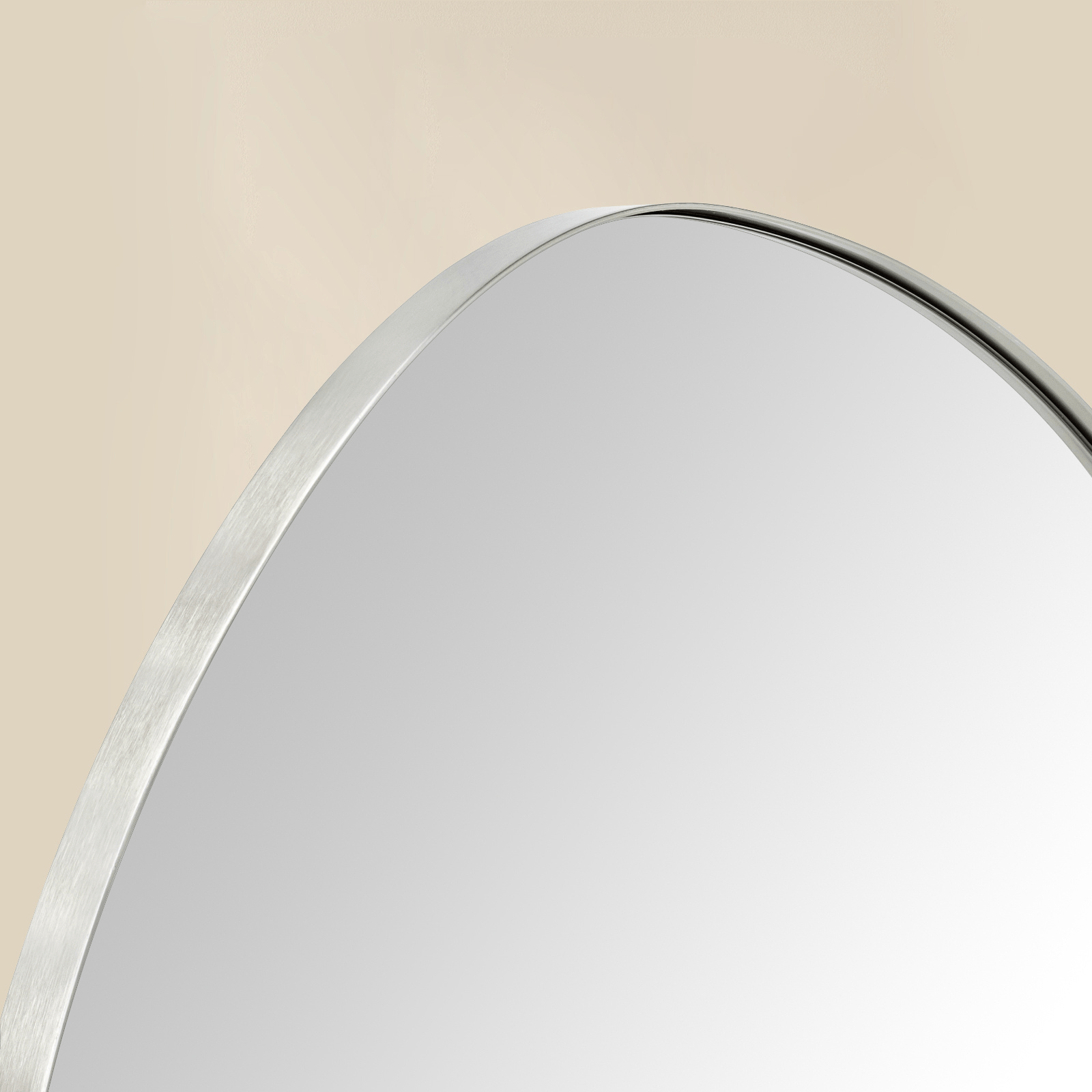 Bertlinde Modern Irregular Wall Mirrors GC-0Y102 Black 30x22" TEHOME