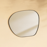 Bertlinde Modern Irregular Wall Mirrors GC-0Y102 Black 30x22" TEHOME