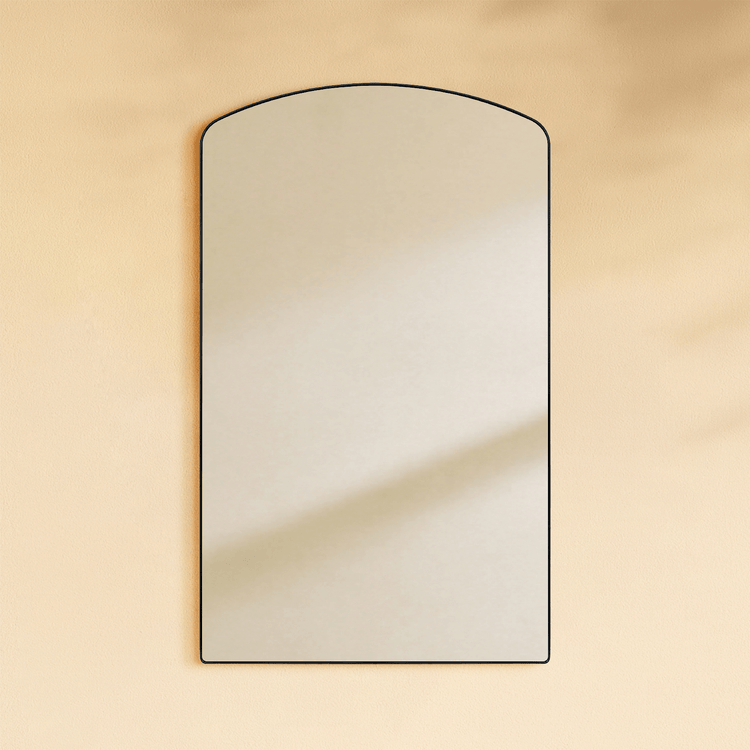 Biyron Modern Arch Wall Mirrors GC-0Y340 Black 24x40" TEHOME