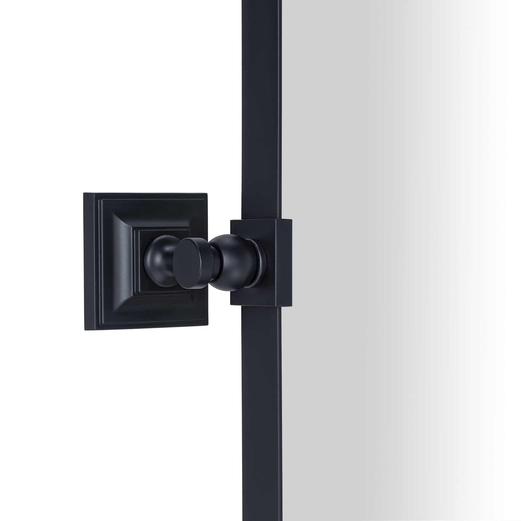 Aurielle Modern Rectangle Pivot Mirror 20x30" in Black GC-00223 TEHOME