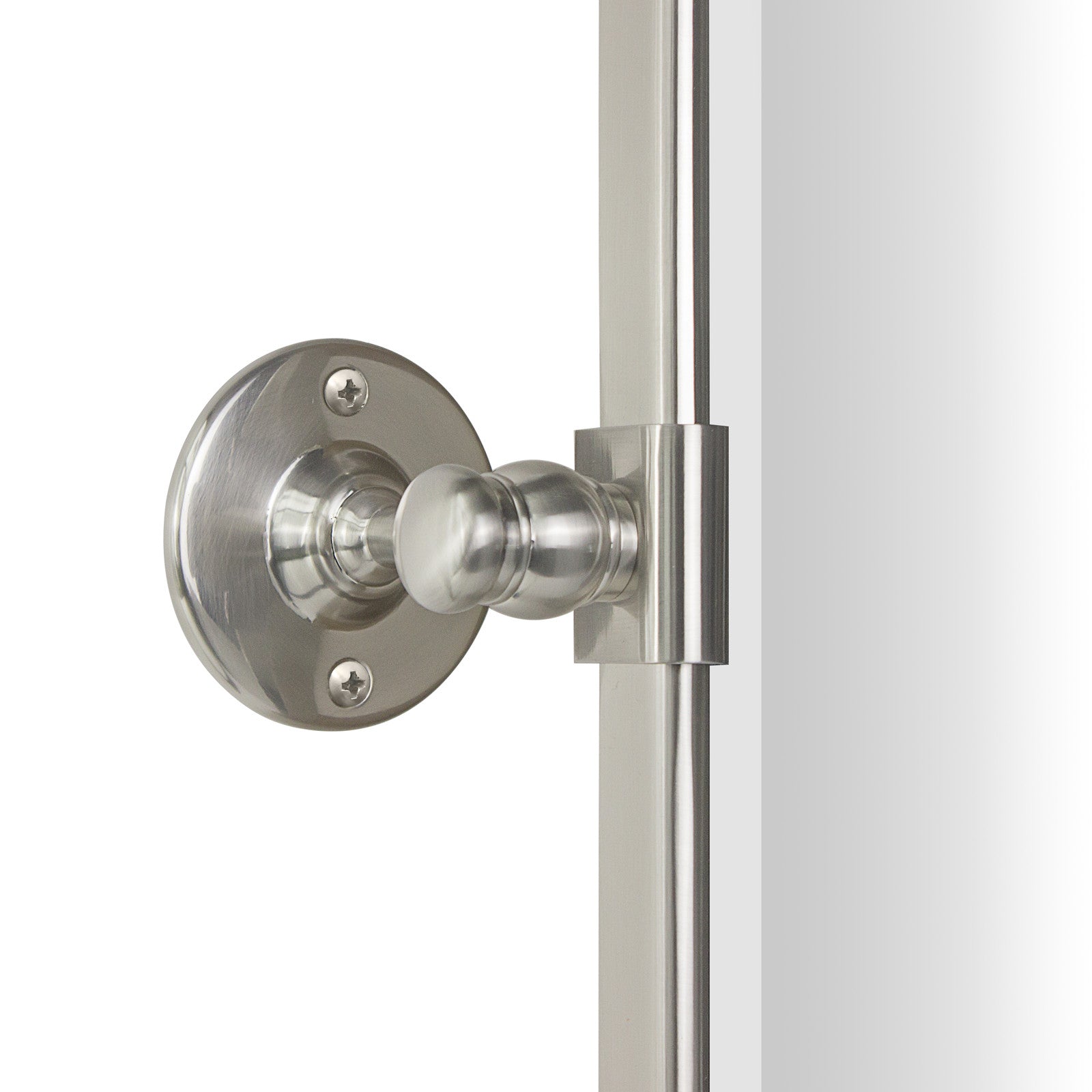 Pivot Brackets ZINCBRACKET-BRUSHEDNICKELX2-TYPEC Brushed Nickel TEHOME