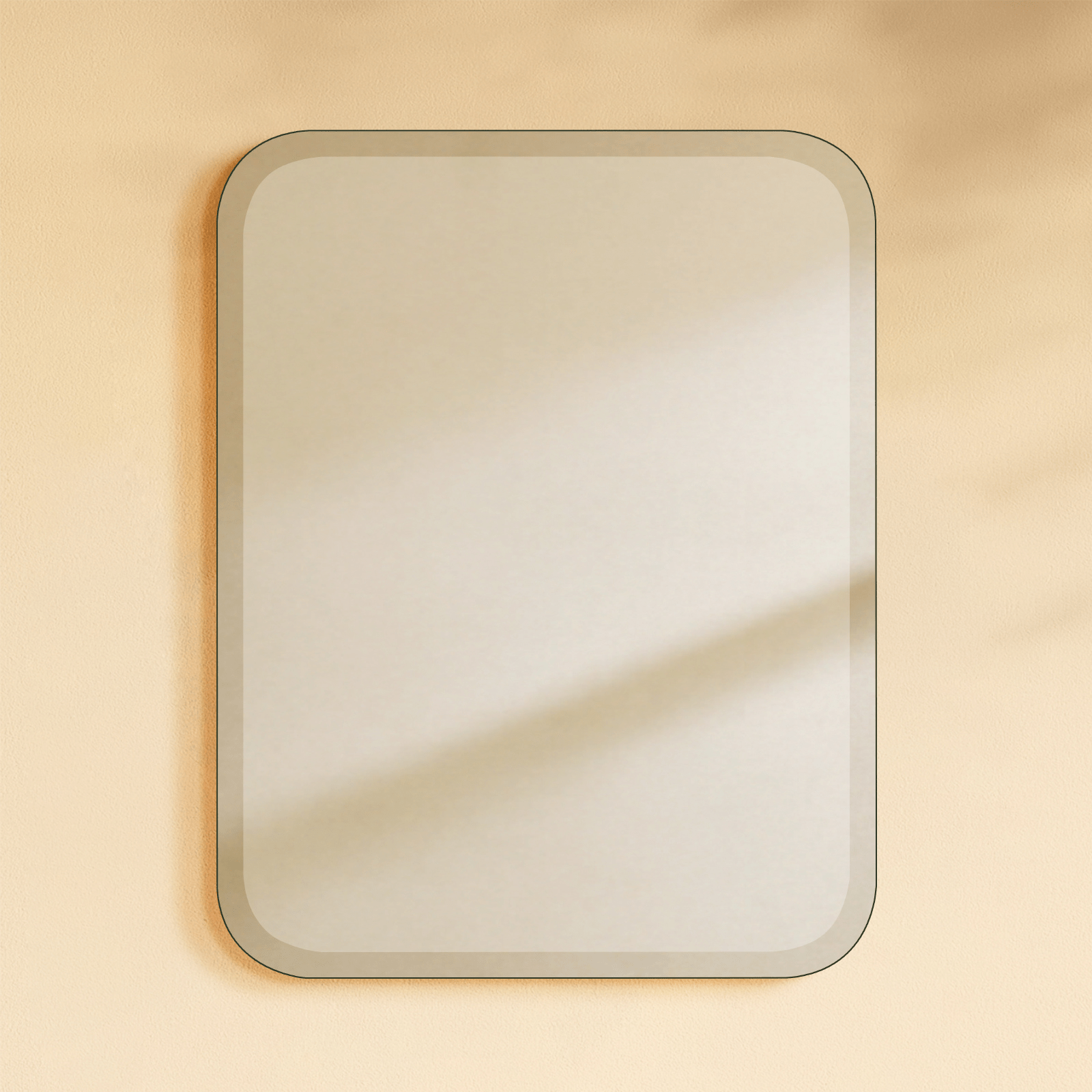 Claytin Modern Rectangle Frameless Recessed and Surface Mount Bathroom Medicine Cabinet with Mirrors GC-TC0019 White 20x30" TEHOME
