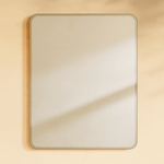Claytin Modern Rectangle Frameless Recessed and Surface Mount Bathroom Medicine Cabinet with Mirrors GC-TC0019 White 20x30" TEHOME
