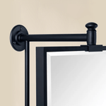 Corrente Modern Rectangle Bathroom Pivot Mirrors GC-00439 Chrome 14x22" TEHOME