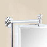 Corrente Modern Rectangle Bathroom Pivot Mirrors GC-00439 Chrome 14x22" TEHOME