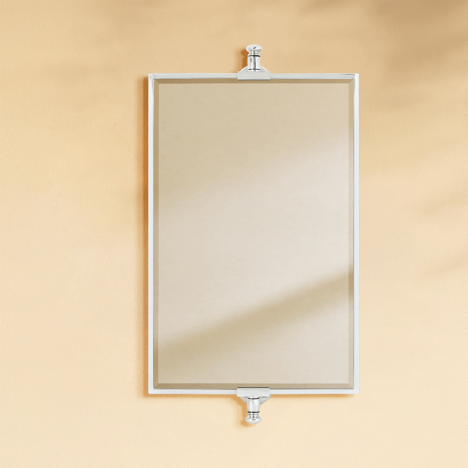 Corrente Modern Rectangle Bathroom Pivot Mirrors GC-00339 Black 14x22" TEHOME