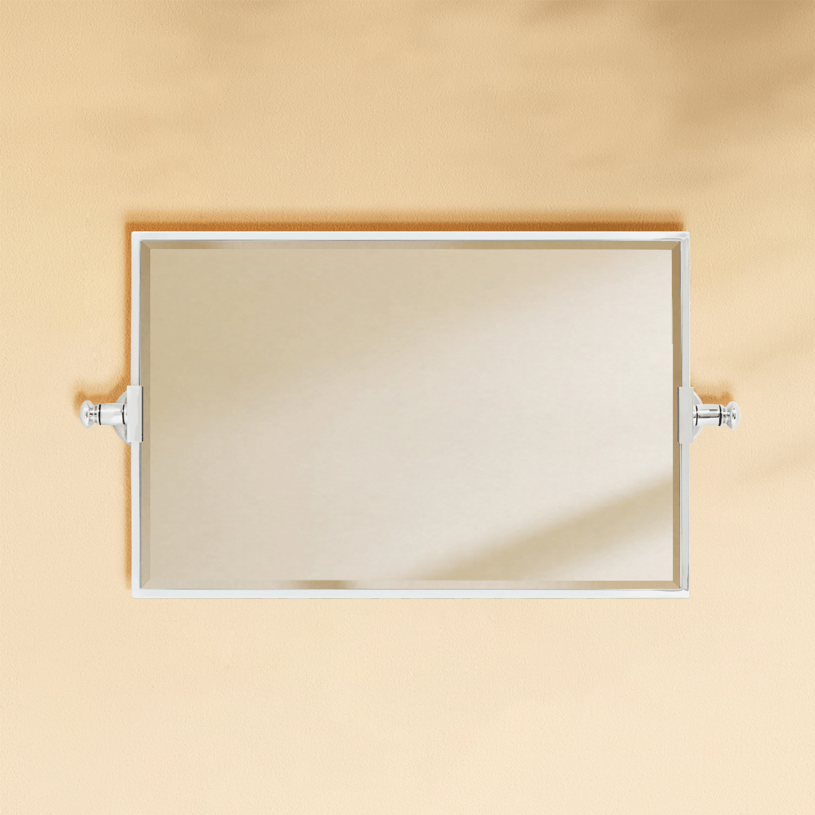 Corrente Modern Rectangle Bathroom Pivot Mirrors GC-00439 Chrome 14x22" TEHOME