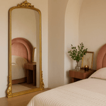 Cummons Vintage Arch Bathroom Mirrors VA0005 Silver Foil 22x28" TEHOME