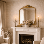 Cummons Vintage Arch Bathroom Mirrors VA0004 Black Foil 22x28" TEHOME