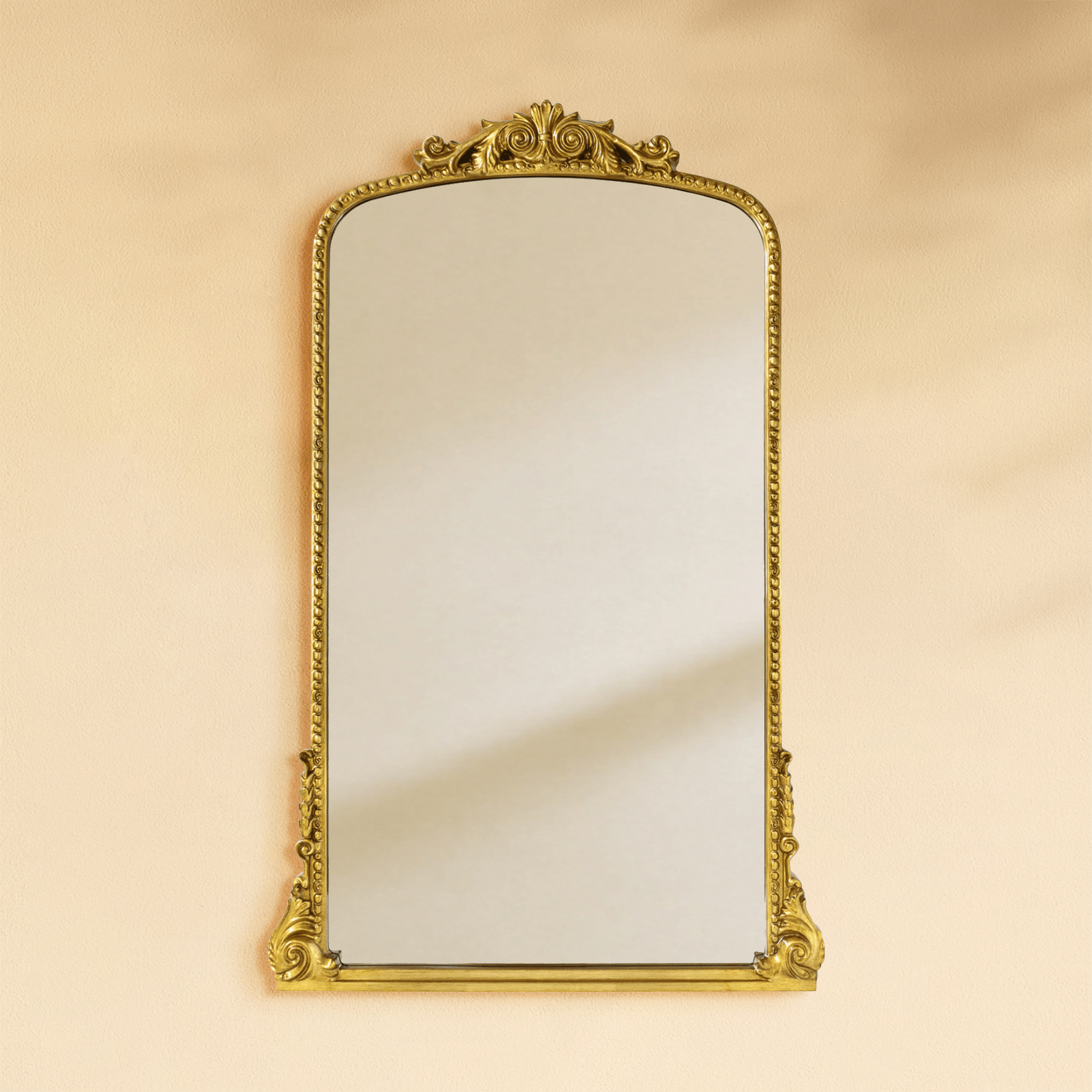Cummons Vintage Arch Bathroom Mirrors VA0002 Gold Foil 22x28" TEHOME