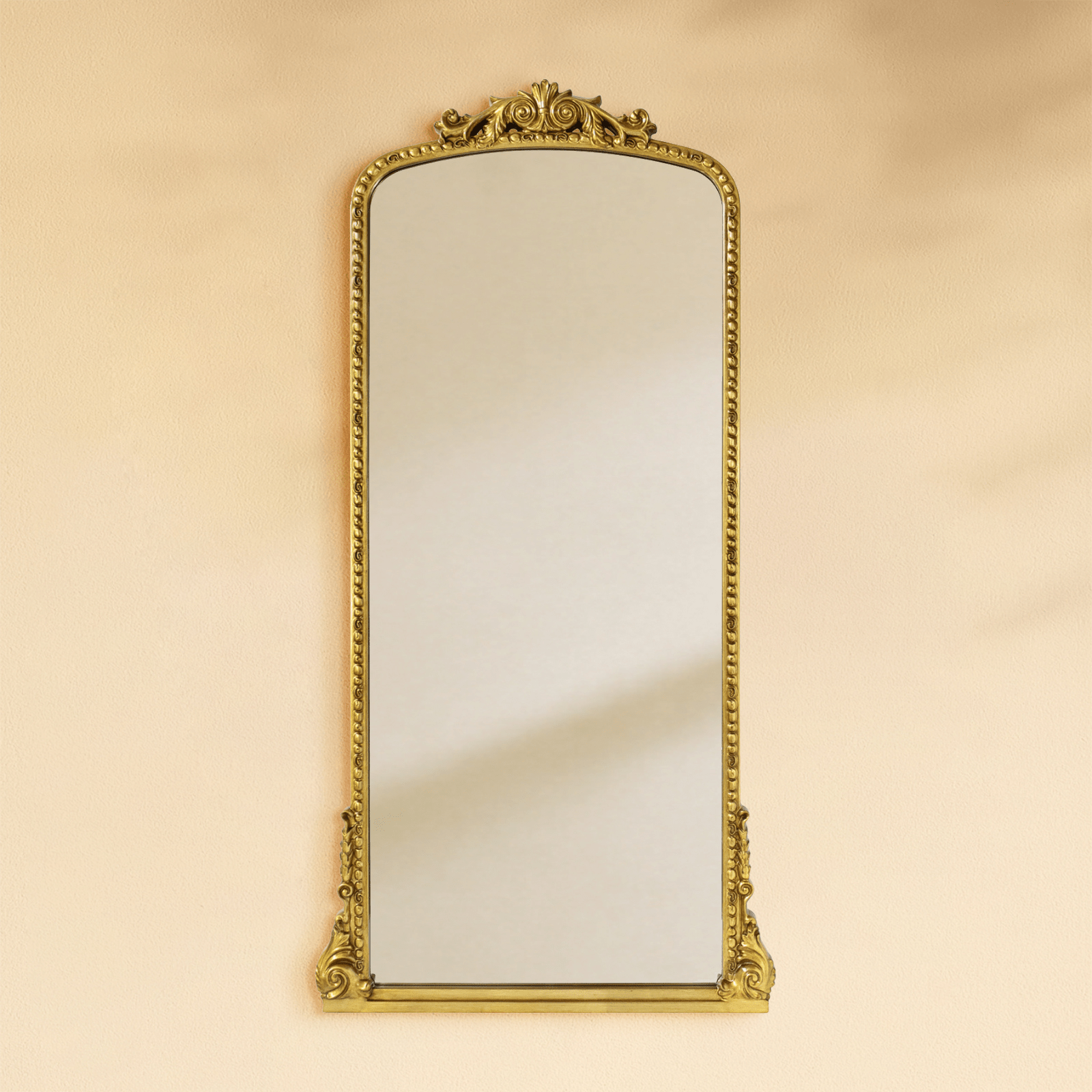 Cummons Vintage Arch Bathroom Mirrors VA0002 Gold Foil 22x28" TEHOME