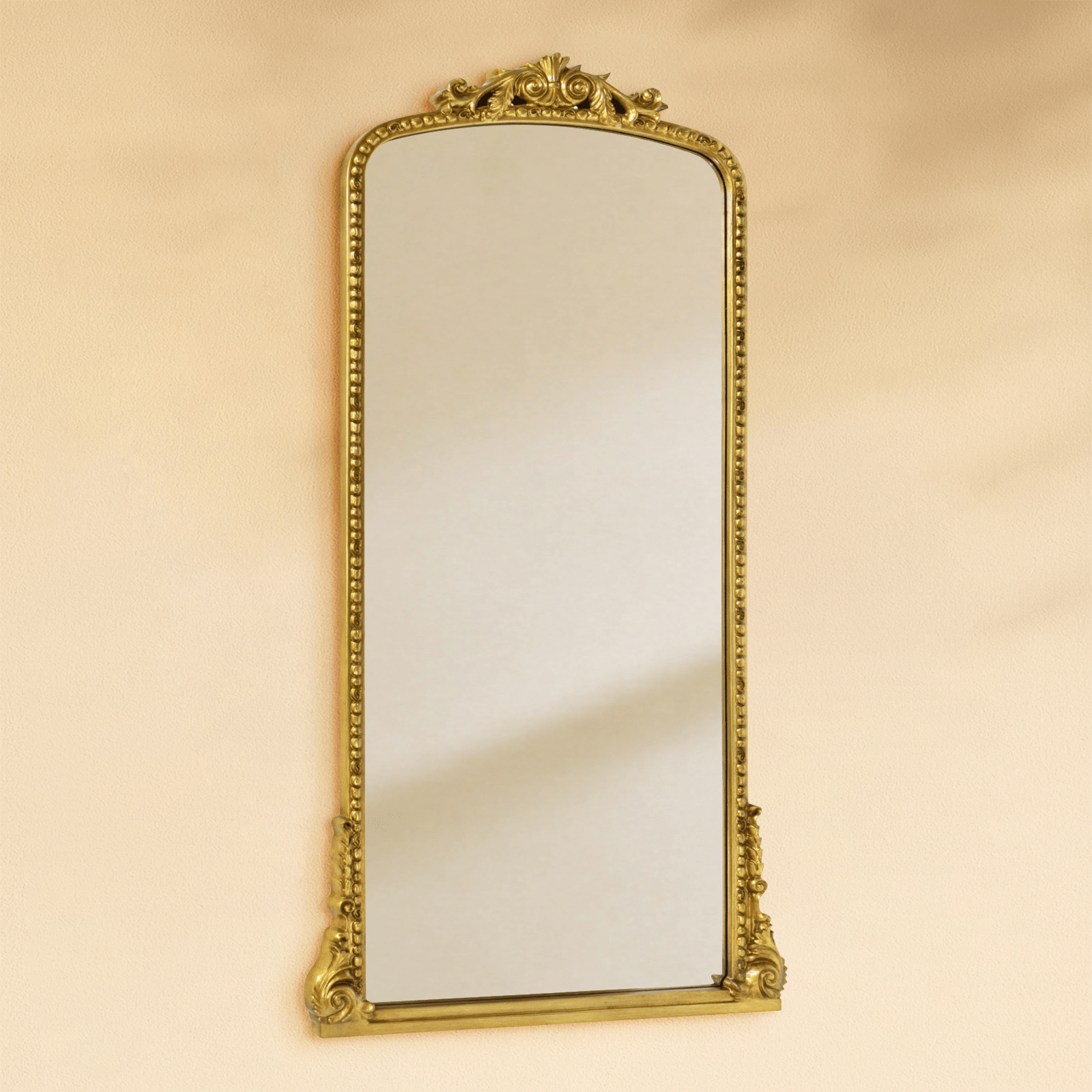 Cummons Vintage Arch Bathroom Mirrors VA0004 Black Foil 22x28" TEHOME