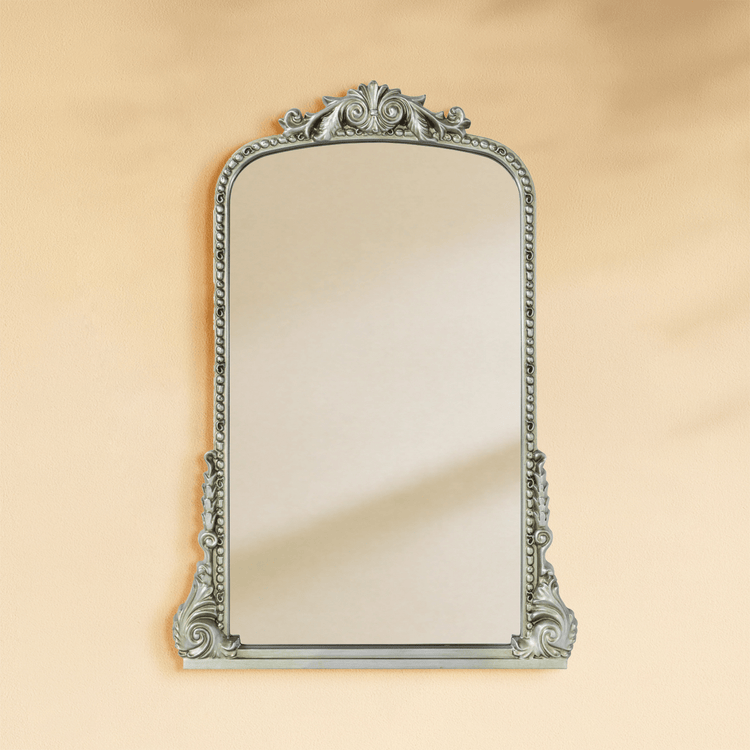 Cummons Vintage Arch Bathroom Mirrors VA0005 Silver Foil 22x28" TEHOME