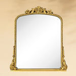 TEHOME Cummons Vintage Arch Bathroom Mirrors Front View