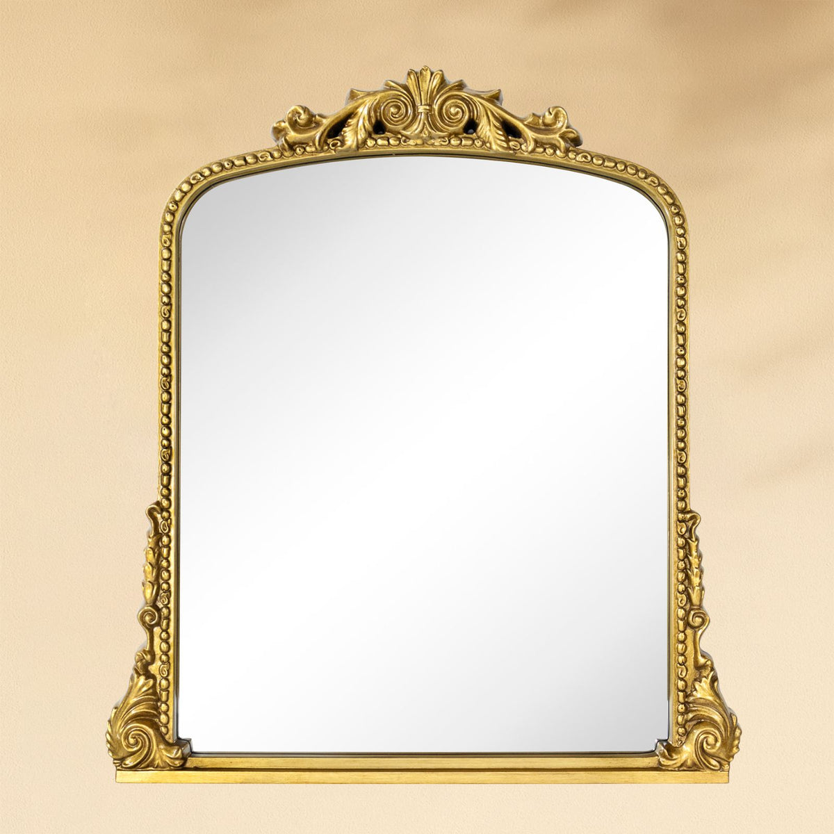 TEHOME Cummons Vintage Arch Bathroom Mirrors Front View