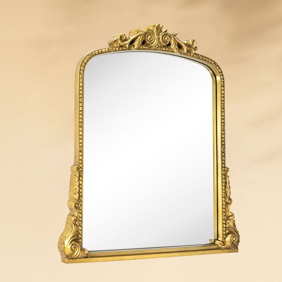 TEHOME Cummons Vintage Arch Bathroom Mirrors Side View
