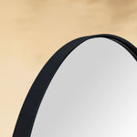 TEHOME Daisy-Mai Pill Black Bathroom Medicine Cabinet with Mirrors Detail View01