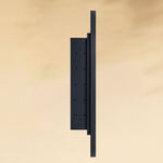 TEHOME Daisy-Mai Pill Black Bathroom Medicine Cabinet with Mirrors Side View
