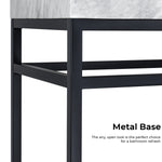 Kliti Modern Rectangle Bathroom Vanity GC-MY001 26"x18" TEHOME