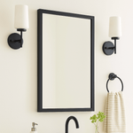 Haddison Modern Rectangle Recessed Mount Bathroom Medicine Cabinet with Mirrors GC-00178 Brushed Gold 16x24" TEHOME