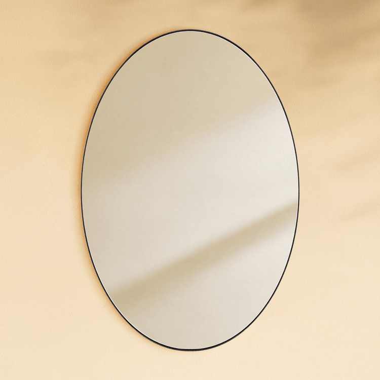 Javell Modern Oval Wall Mirrors GC-0Y007 Oil Rubbed Bronze 20x30" TEHOME