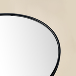 Korra Modern Round Wall Mirrors GC-JL0007 Brushed Gold 30"Dia TEHOME