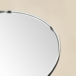 Korra Modern Round Wall Mirrors GC-JL0007 Brushed Gold 30"Dia TEHOME