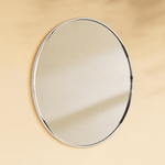 Korra Modern Round Wall Mirrors GC-JL0007 Brushed Gold 30"Dia TEHOME