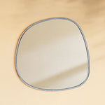 TEHOME Manor Gold Foil Rustic Irregular Wall Mirrors Front View