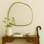 Manor Rustic Irregular Wall Mirrors GC-JDC002 Silver Foil 27x27" TEHOME