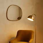 Manor Rustic Irregular Wall Mirrors GC-JDC002 Silver Foil 27x27" TEHOME