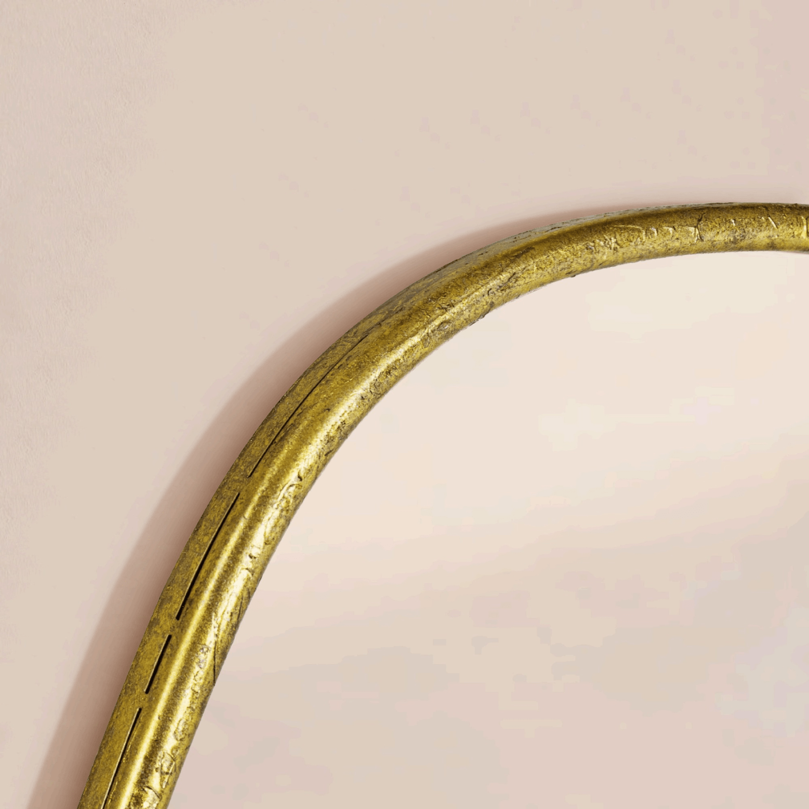 Manor Rustic Irregular Wall Mirrors GC-JDC002 Silver Foil 27x27" TEHOME