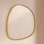 Manor Rustic Irregular Wall Mirrors GC-JDC002 Silver Foil 27x27" TEHOME