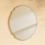 Marlawe Minimalism Irregular Frameless Surface Mount Bathroom Medicine Cabinet with Mirrors GC-XB0026 20x30" TEHOME