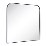 Amelie Modern Arch Large Mantel Mirrors GC-0Y127 Black 34x40" TEHOME
