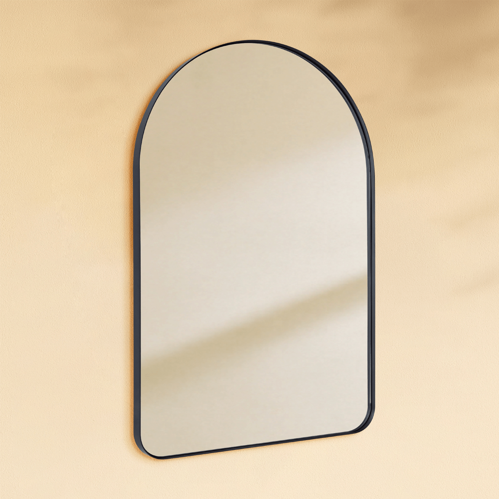 Ophira Modern Arch Bathroom Mirrors GC-0Y019 Black 21x30" TEHOME