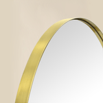 Ophira Modern Arch Bathroom Mirrors GC-0Y020 Brushed Gold 21x30" TEHOME