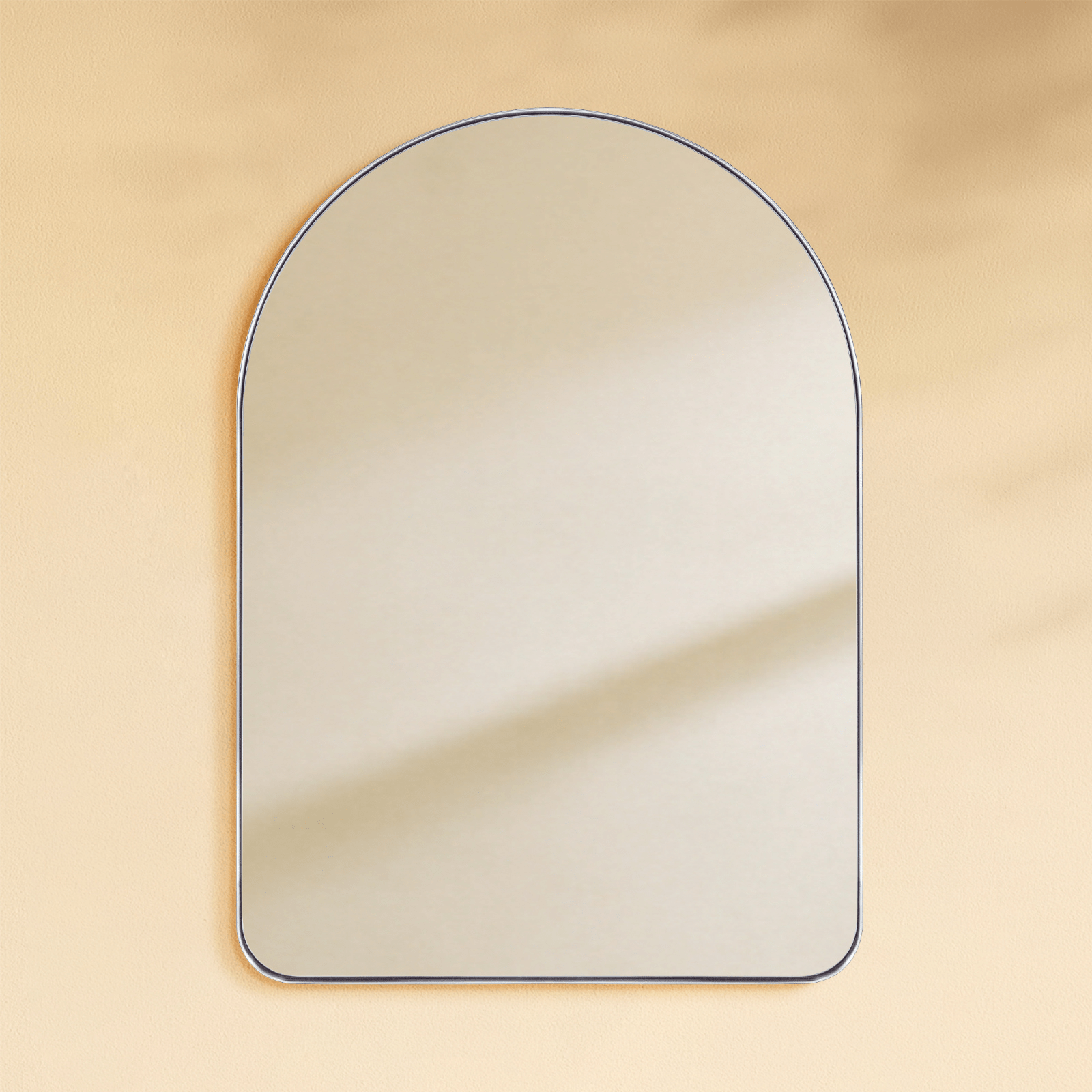 Ophira Modern Arch Bathroom Mirrors GC-0Y019 Black 21x30" TEHOME