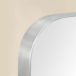 Petalyn Modern Rectangle Floor Mirrors with Rounded Corners,30X60" GC-00561 Chrome 30x60" TEHOME