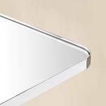 Petalyn Modern Rectangle Floor Mirrors with Rounded Corners,30X60" GC-00561 Chrome 30x60" TEHOME