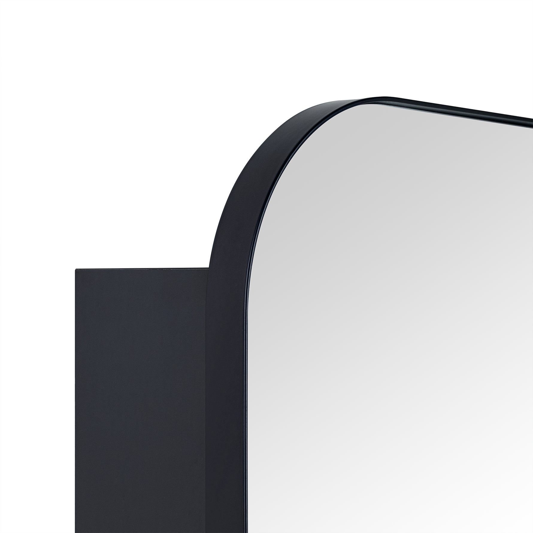 Adasu Mid - century Rectangle Recessed and Surface Mount Bathroom Medicine Cabinet with Mirrors GC-XB0020 Brushed Gold 20x40" TEHOME