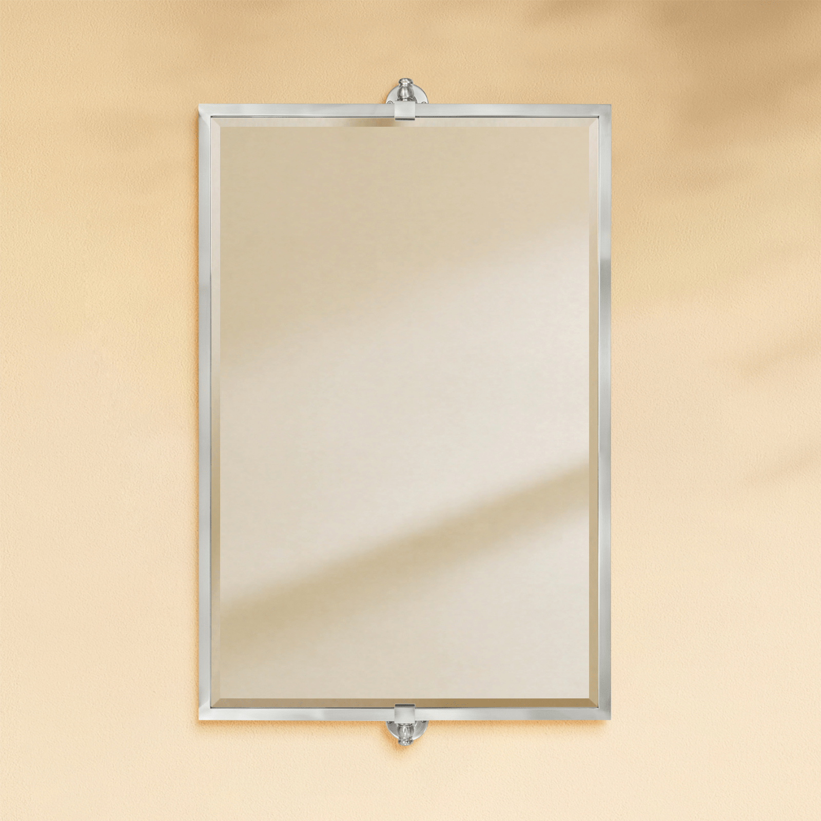 Sema Modern Rectangle Horizontal Bathroom Pivot Mirrors GC-00287 Brushed Gold 36x24" TEHOME