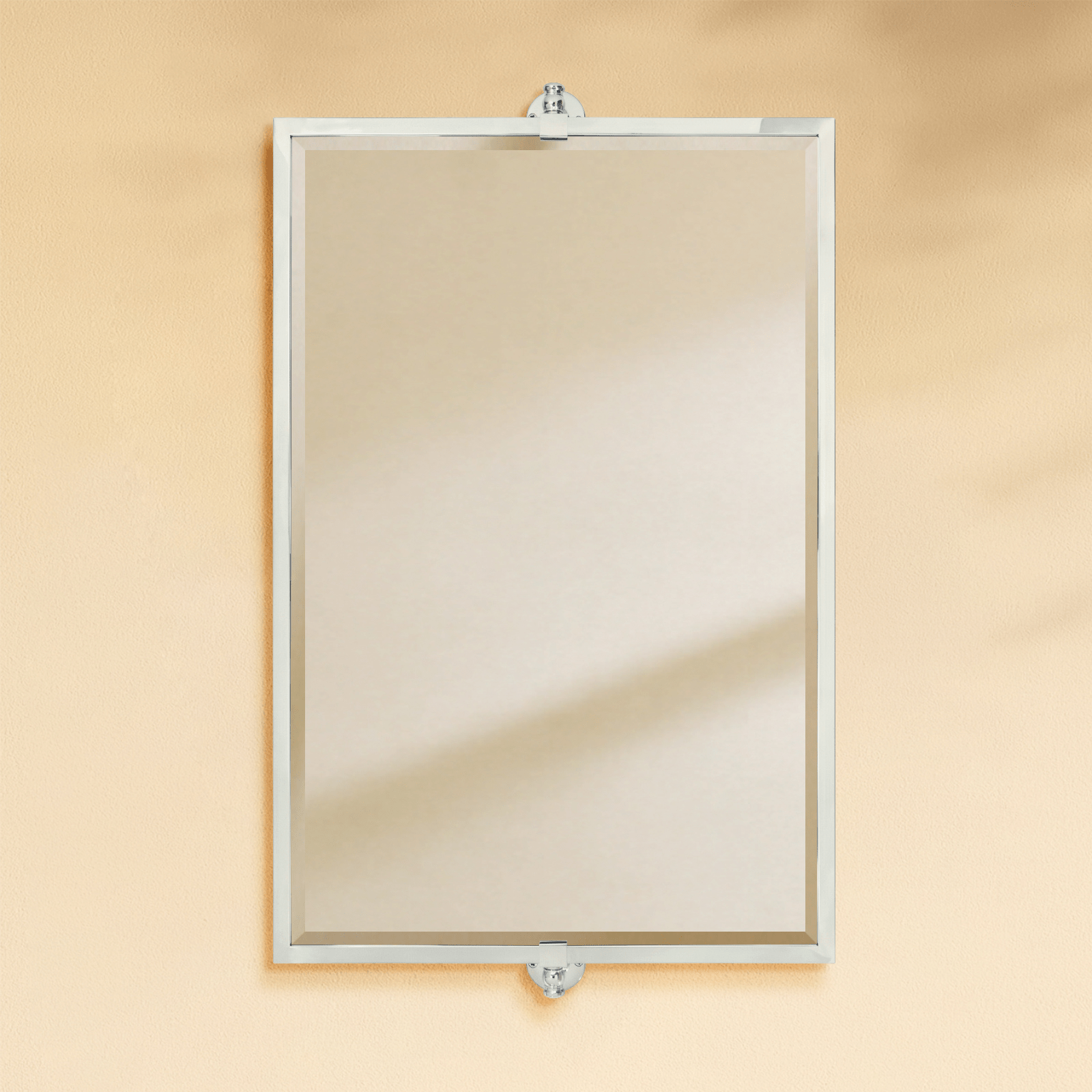 Sema Modern Rectangle Horizontal Bathroom Pivot Mirrors GC-00287 Brushed Gold 36x24" TEHOME