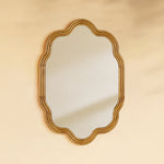 TEHOME Solace Vintage Scalloped Mirrors Front View