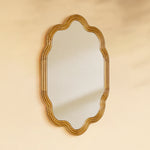 TEHOME Solace Vintage Scalloped Mirrors Side View