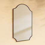 TEHOME Airius Scalloped oil rubbed bronze Wall Mirrors Side View